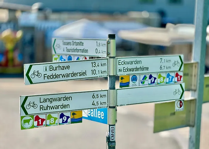 Nyaraló Deichblick Tossens